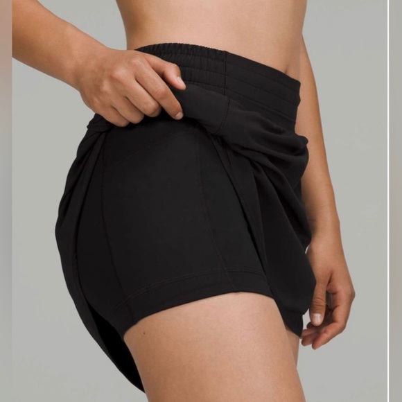 Lululemon Hotty Hot HR Skirt Long NWT Black High Rise - Picture 5 of 7